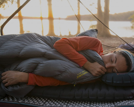 Saco de dormir para acampar