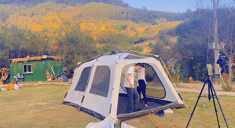 big camping tent