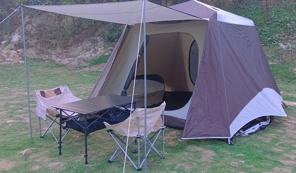¿Dónde debo elegir para acampar?