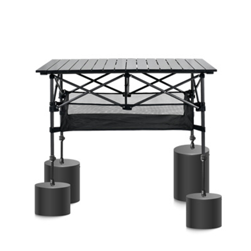 aluminum folding adjustable table